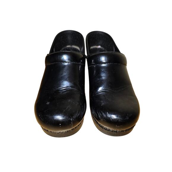 Dansko XP Black Leather Professional Nursing Clog EU Size 39 Womens US 8.5 - Picture 4 of 7